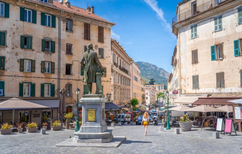 Charmant T1 Plein Centre Corte Au 13 Cours Paoli Wifi Gratuit Calme Lumineux Εξωτερικό φωτογραφία